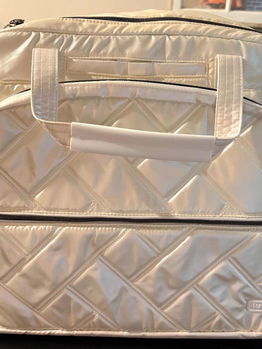 NWT Lug Metallic Diamond Steamboat SE Duffel Bag